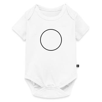 Mathematics icon - circle - Baby Premium short-sleeve bodysuit - white - Front