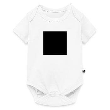 Mathematik Symbol - Schwarzes Quadrat - Baby Premium Kurzarmbody - Weiß - Vorne