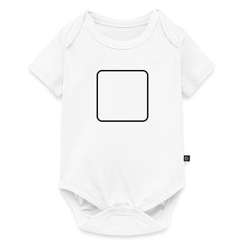 Mathematik Symbol - Quadrat - Baby Premium Kurzarmbody - Weiß - Vorne