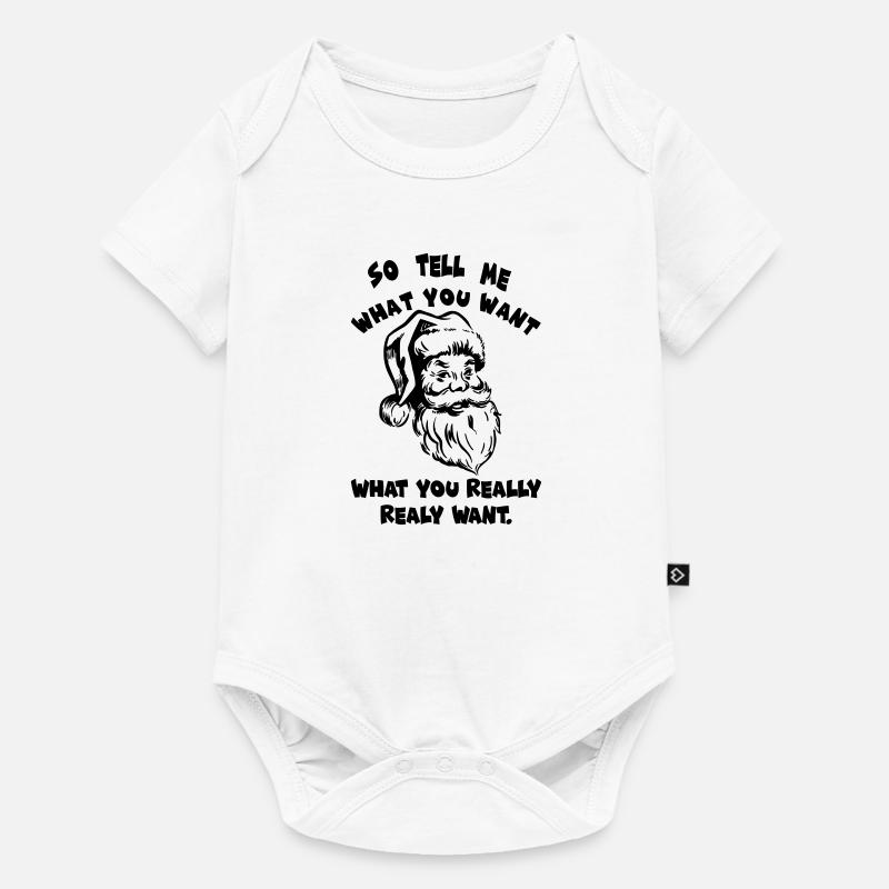Le père noël - Body à manches courtes Premium Bébé - blanc