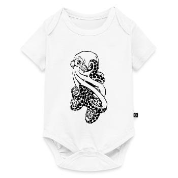 Kraken D20 RPG Game - Baby Premium short-sleeve bodysuit - white - Front
