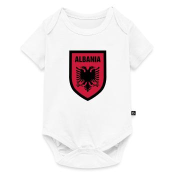 003 Albania - Baby Premium short-sleeve bodysuit - white - Front