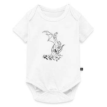 cthulhu02 - Baby Premium Kurzarmbody - Weiß - Vorne