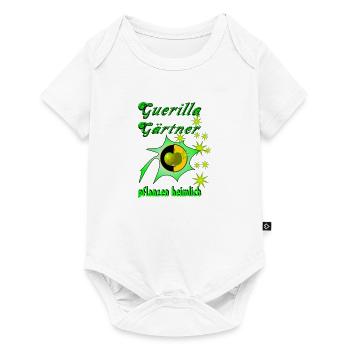 guerilla gardening - Baby Premium Kurzarmbody - Weiß - Vorne
