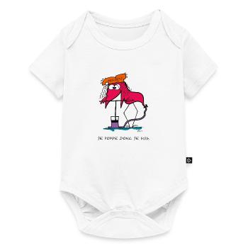 Je pompe donc je suis... - Body à manches courtes Premium Bébé - blanc - Devant