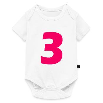 3 - Baby Premium short-sleeve bodysuit - white - Front
