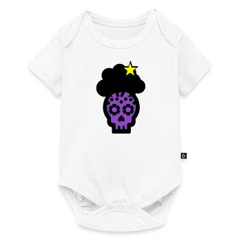 Punk Skull - Baby Premium short-sleeve bodysuit - white - Front