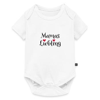 Mamas Liebling - Baby Premium Kurzarmbody - Weiß - Vorne