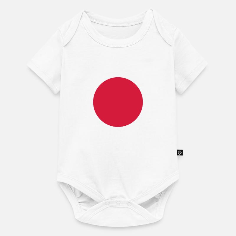 japon 日本 - Body à manches courtes Premium Bébé - blanc