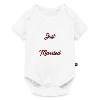 JUST MARRIED. LONG LIVE THE MARIES. bachelorette party. - Baby Premium short-sleeve bodysuit - white - Front