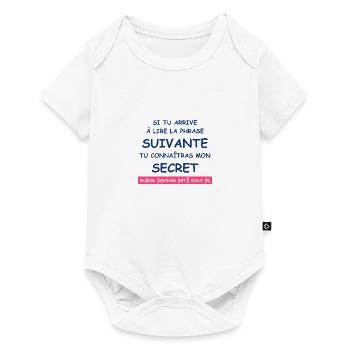 je vais être grande soeur - Body à manches courtes Premium Bébé - blanc - Devant