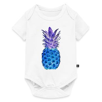 ANANAS MOSAIC night - Baby Premium short-sleeve bodysuit - white - Front
