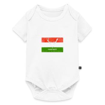 Hungary Hungary's Wild Animals - Baby Premium short-sleeve bodysuit - white - Front