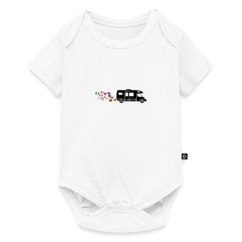 Streamlined Road trip lover - Baby Premium short-sleeve bodysuit - white - Front
