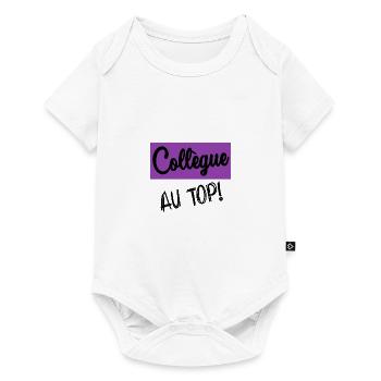 RETIREMENT. RETIREMENT. RETIRED. RETIREMENT - Baby Premium short-sleeve bodysuit - white - Front