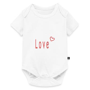 COUPLE. JUST MARRIED. Bachelorette party. VALENTINE'S DAY. LOVE. - Baby Premium short-sleeve bodysuit - white - Front