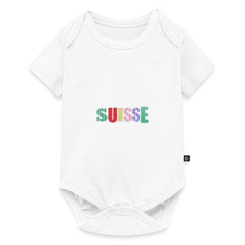 SUISSE - Body à manches courtes Premium Bébé - blanc - Devant