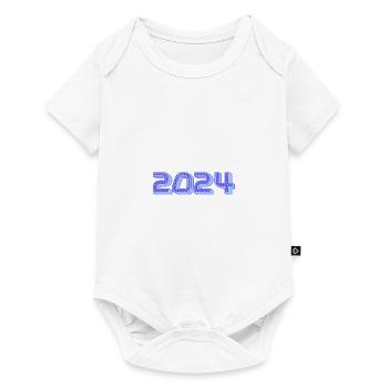 2024 - Baby Premium short-sleeve bodysuit - white - Front