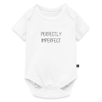 perfectly imperfect gift idea - Baby Premium short-sleeve bodysuit - white - Front
