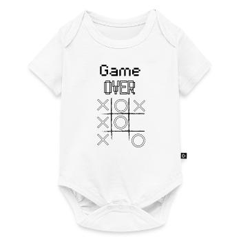 Game Over | Tik Tak Toe - Baby Premium short-sleeve bodysuit - white - Front