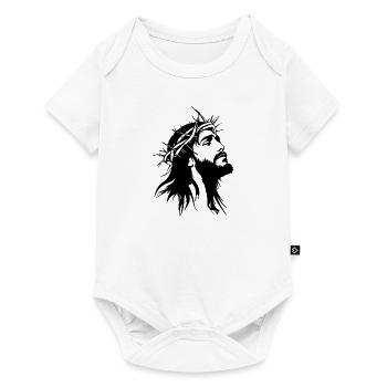 Jesus Christus Katholisch Religion Christentum - Baby Premium Kurzarmbody - Weiß - Vorne
