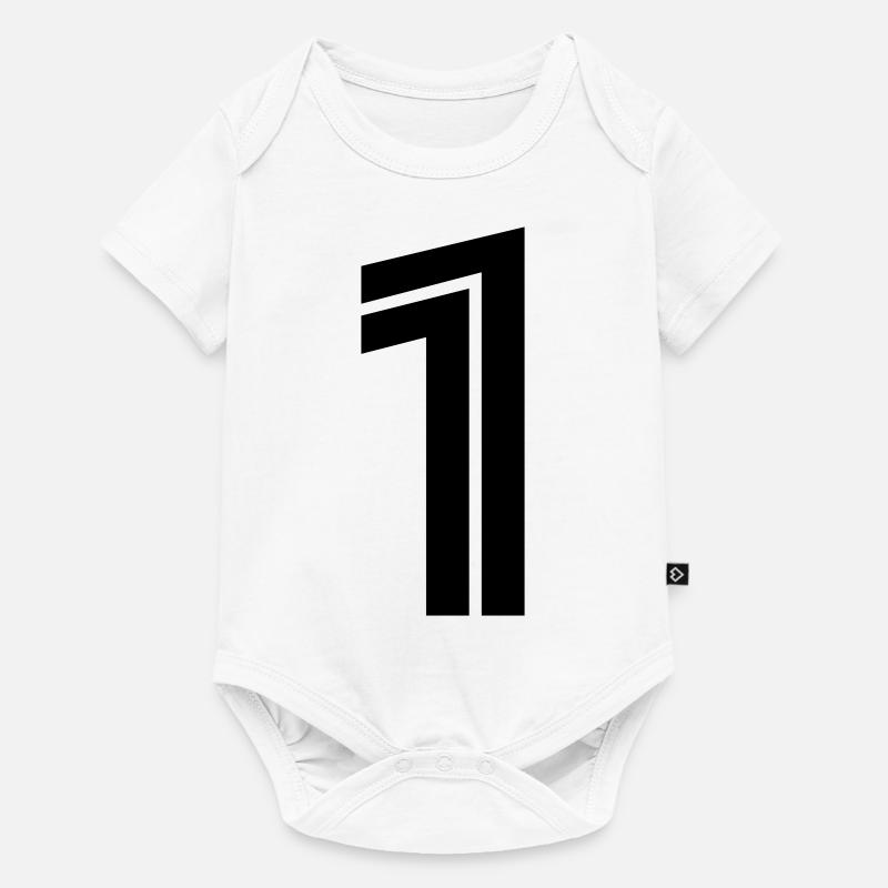 1 - Body à manches courtes Premium Bébé - blanc