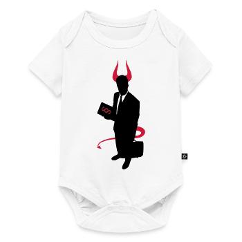 L'avocat du diable - Body à manches courtes Premium Bébé - blanc - Devant