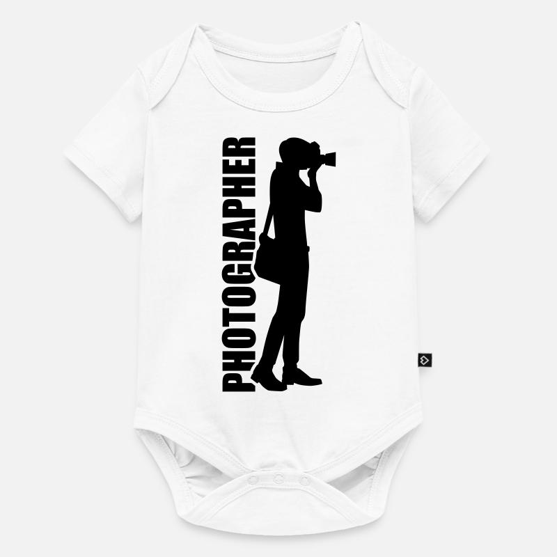 Fotograf - Baby Premium Kurzarmbody - Weiß