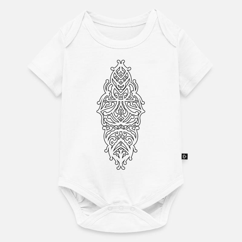 Mandala - Body à manches courtes Premium Bébé - blanc