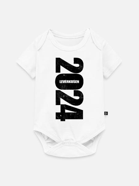 Leverkusen - 2024 - Baby Premium Kurzarmbody - Weiß