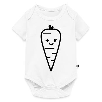 Carotte - Body à manches courtes Premium Bébé - blanc - Devant