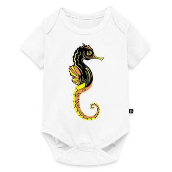 Seahorse 02 - Baby Premium short-sleeve bodysuit - white - Front
