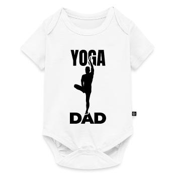 Yoga Dad - Baby Premium short-sleeve bodysuit - white - Front