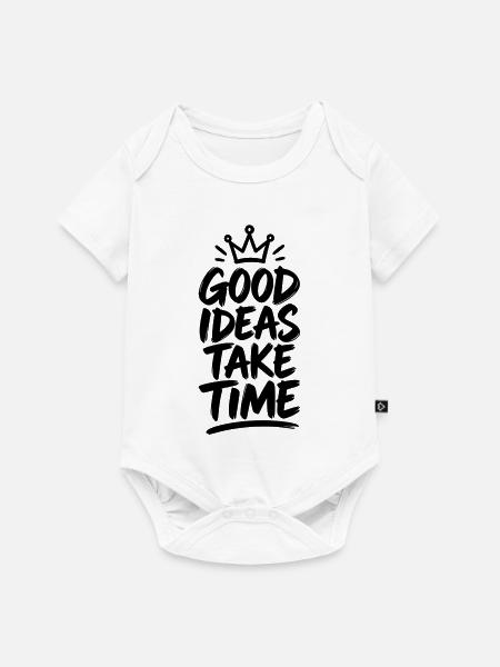 Unklares Motiv – Bitte Beschreibung - Baby Premium Kurzarmbody - Weiß