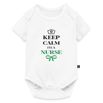 Infirmière Médecin Infirmière Hôpital - Body à manches courtes Premium Bébé - blanc - Devant