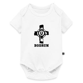 Bodrum - Baby Premium Kurzarmbody - Weiß - Vorne