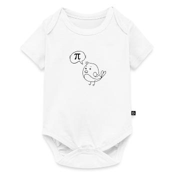 Vogel Pi - Baby Premium Kurzarmbody - Weiß - Vorne