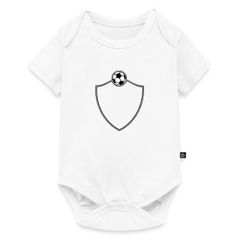Soccer Emblem - Baby Premium Kurzarmbody - Weiß - Vorne