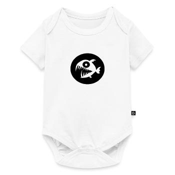 Piranha - Baby Premium short-sleeve bodysuit - white - Front