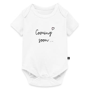 Coming soon... - Baby Premium short-sleeve bodysuit - white - Front