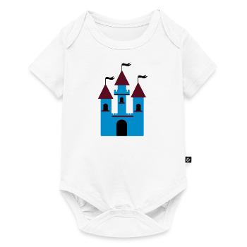 serrure - Body à manches courtes Premium Bébé - blanc - Devant