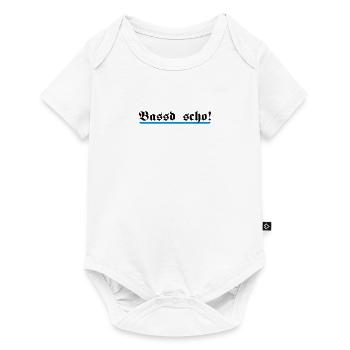 Bassd scho, 2fb - Baby Premium Kurzarmbody - Weiß - Vorne