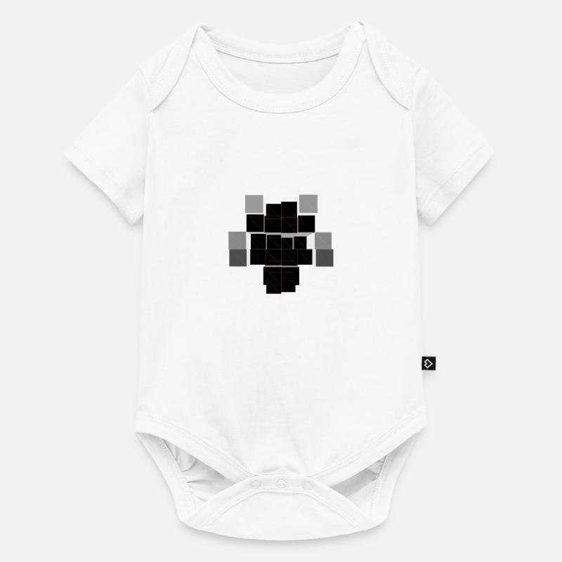 Cube - Baby Premium short-sleeve bodysuit - white
