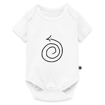 Arrow drawing sketch black - Baby Premium short-sleeve bodysuit - white - Front