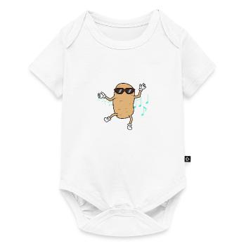 Dancing Potatoe for Hobby Chef Cute Vegetable - Baby Premium short-sleeve bodysuit - white - Front