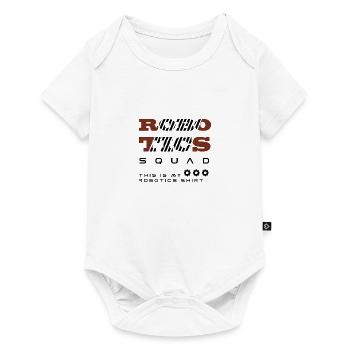 Robotics Squad Robotertechnik Mechanik - Baby Premium Kurzarmbody - Weiß - Vorne