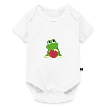 Grenouille - Body à manches courtes Premium Bébé - blanc - Devant