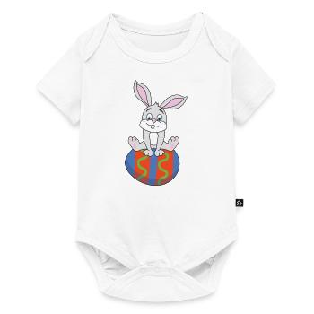Easter motive Easter Easter bunny - Baby Premium short-sleeve bodysuit - white - Front