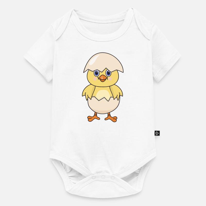 chick - Baby Premium short-sleeve bodysuit - white