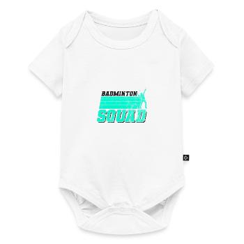 Badminton Squad Hobby Badminton Player Shuttlecock - Body à manches courtes Premium Bébé - blanc - Devant